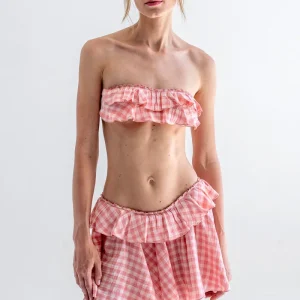 Faldita Vichy Pink