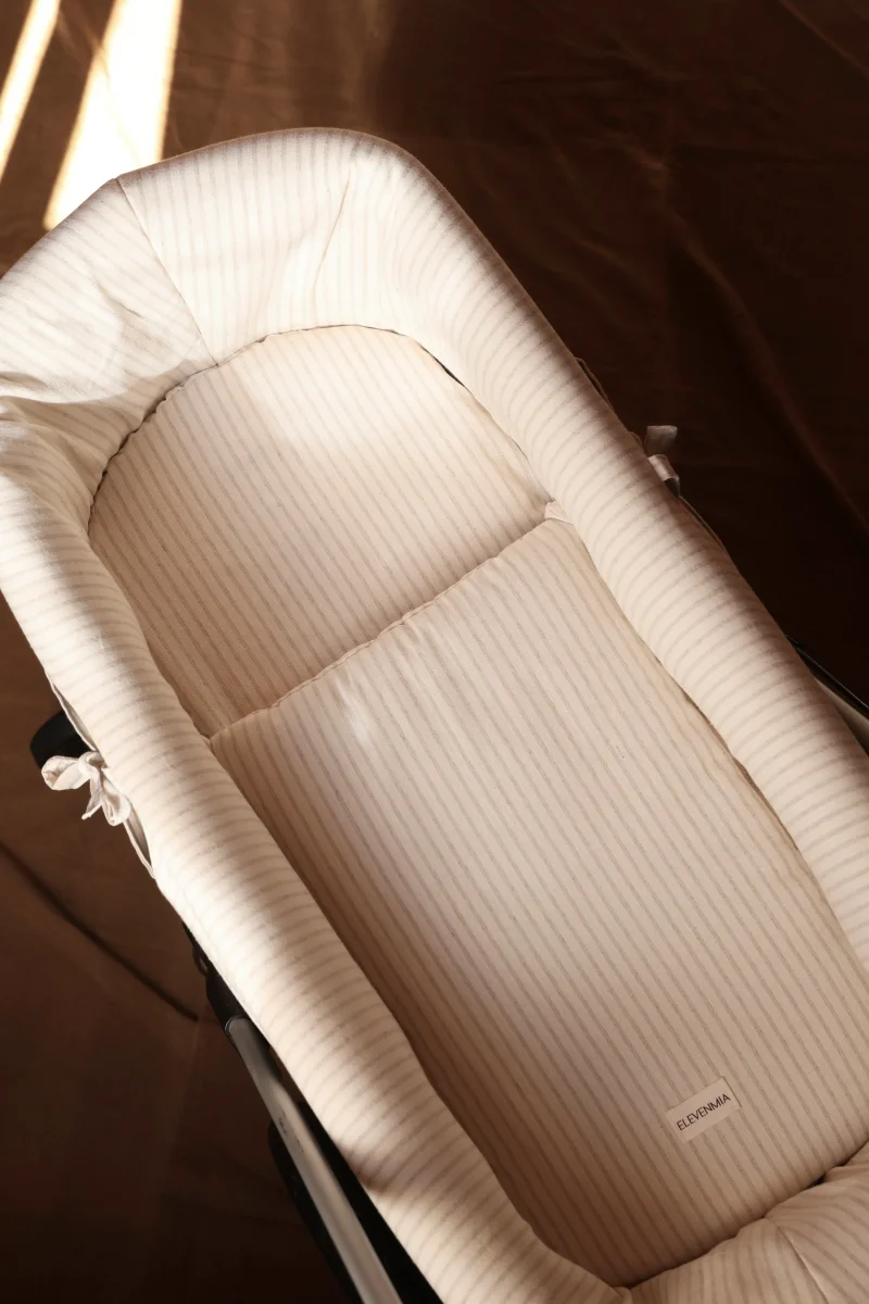 Saco Bajera Cochecito Mini Stripe Arena - Imagen 2