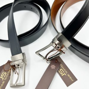 Cinturón reversible piel