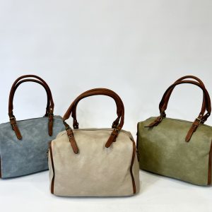 Bolso baúl combinado