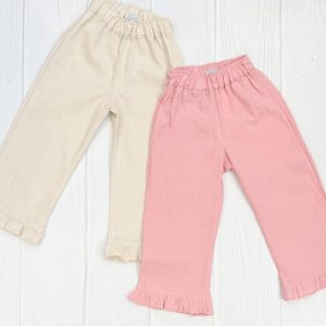 Pantalón Lino Volado