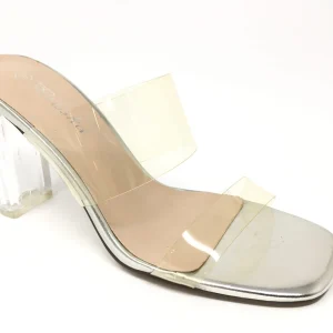 Sandalia Vinilo Transparente
