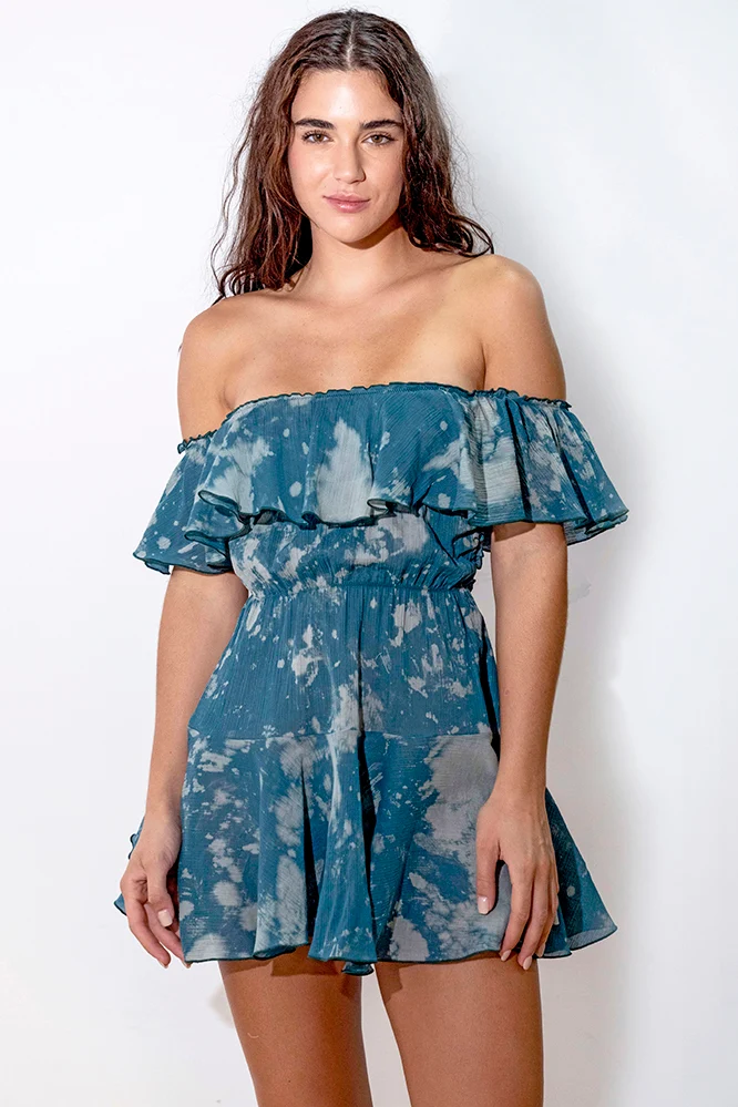 Vestido Mex Tie Ocean - Imagen 2