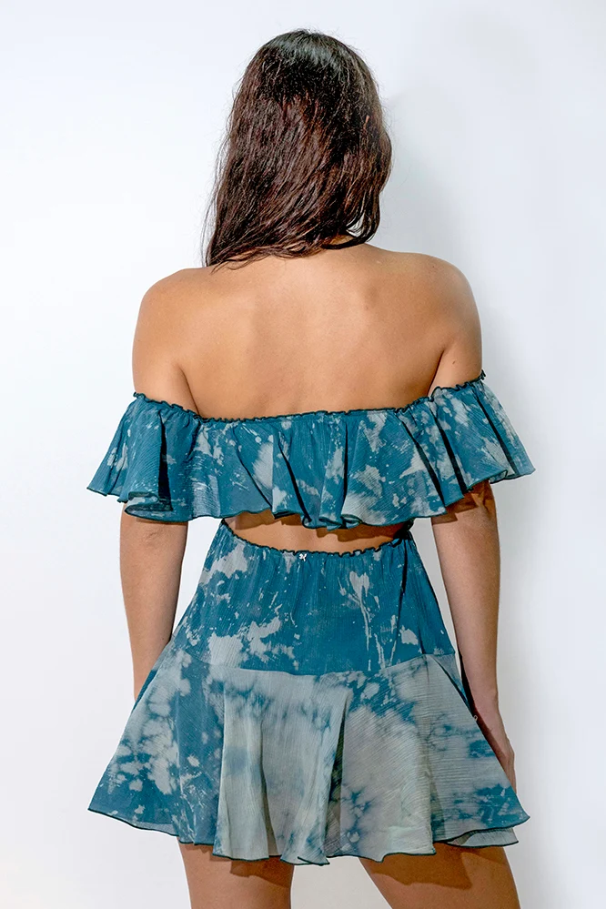 Vestido Mex Tie Ocean - Imagen 3
