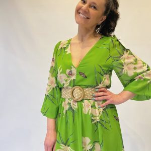 Vestido largo floral