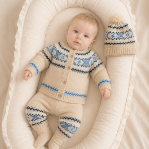 Set tejido Alpaca – Buzo / Pantalón / Gorro