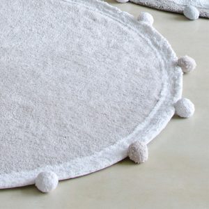 Alfombra lavable Bubbly – Gris