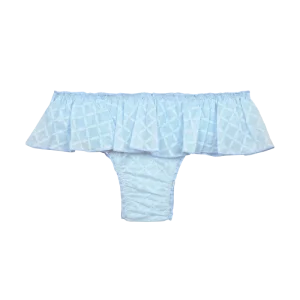 Braga con volantes Candy Blue