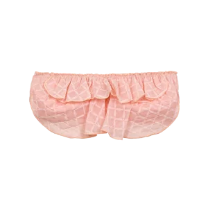 Bandeau con volantes Candy Coral