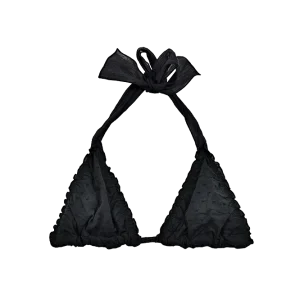 Bikini triángulo Plumetti Black