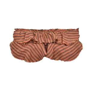 Bandeau con volantes Bam Stripes