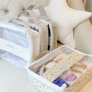 Neceser con visor rectangular