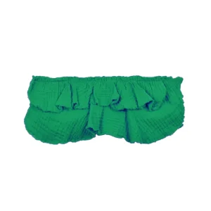 Bandeau con volantes Bambula Green