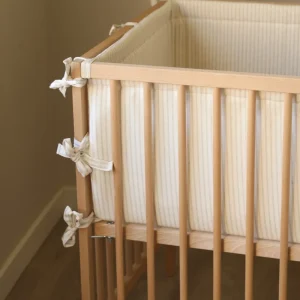 Protector Cuna Mini Stripe Arena 70x140