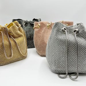 Bolso saco brillos
