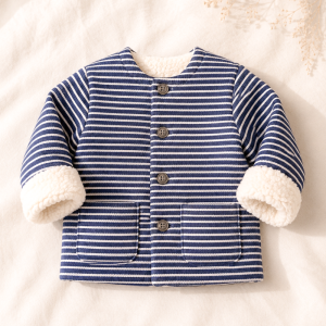 Campera Forrada Rayada