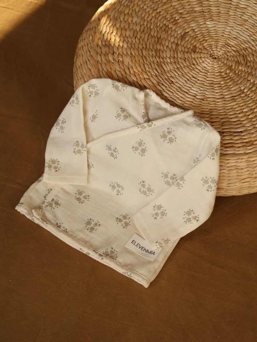 Conjunto Camisa Cruzada + Polainas Gasa SIA Gris - Imagen 8