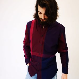 Camisa bicolor