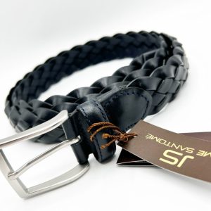 Cinturón sport piel trenzada