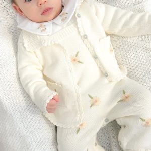Conjunto tejido 3 piezas Baby Alpaca Hamburgo