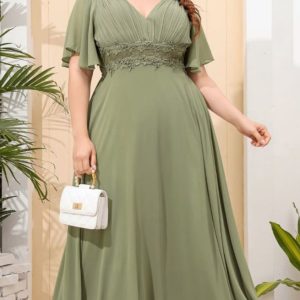 Vestido de gasa Curve