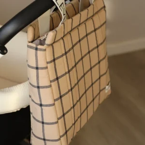 Bolso Big Cuadro Ocre