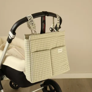 Mochila E-BAG de carro Vichy Matcha
