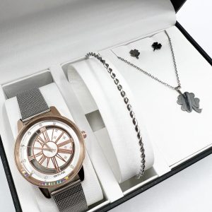 Conjunto pulsera/collar/pendientes