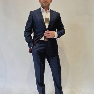 Traje cuadros Elroy