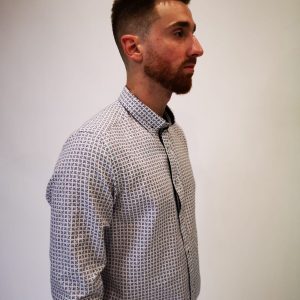 Camisa casual estampada