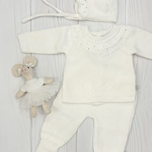 Conjunto tejido Snow