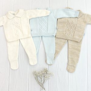 Conjunto tejido Baby Alpaca Colonia