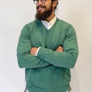 Jersey de cuello pico