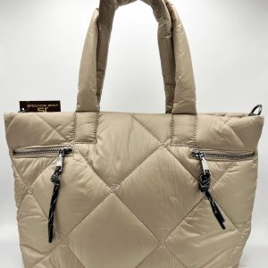 Bolso shopper acolchado
