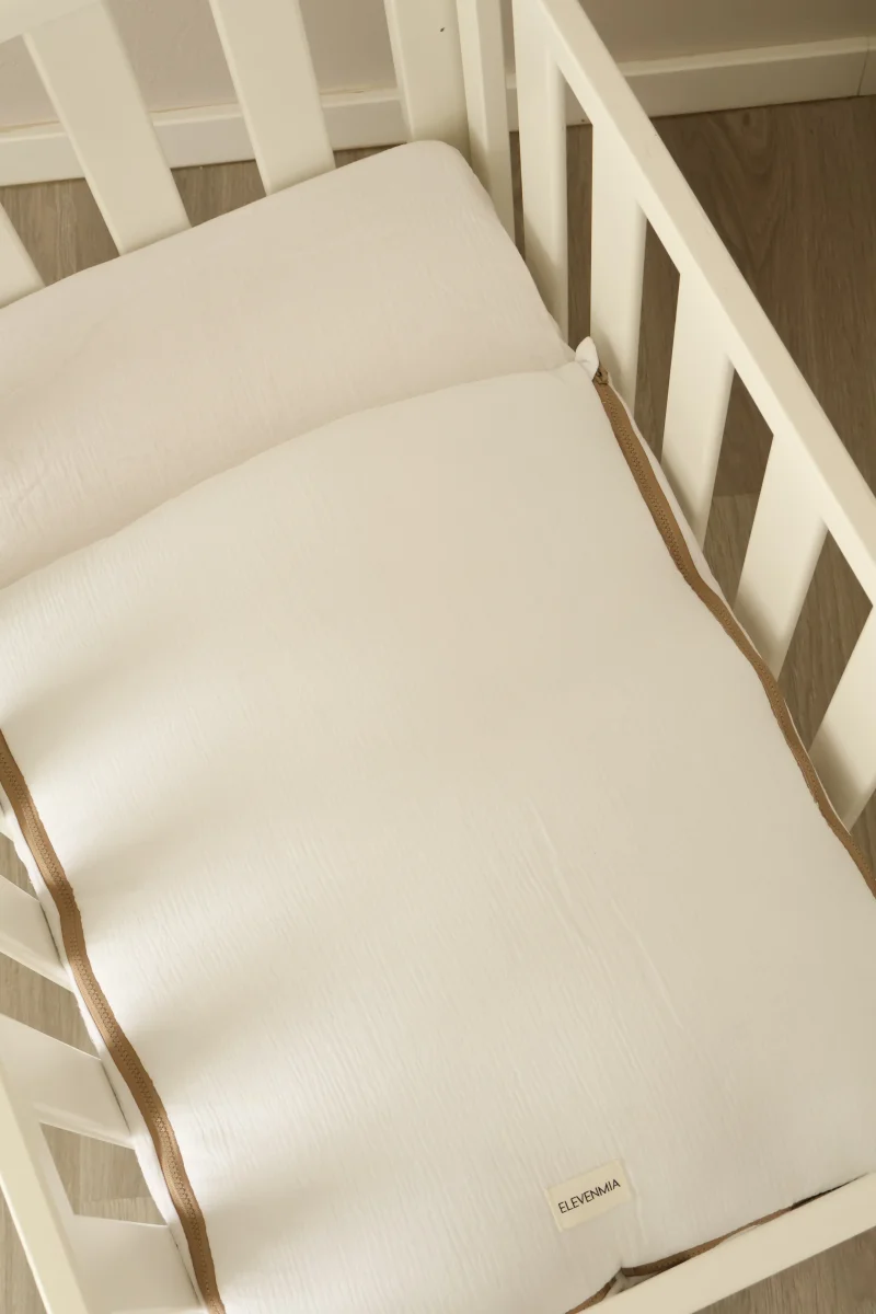 Saco Bajera Minicuna 80x50 Gasa Blanca - Imagen 8