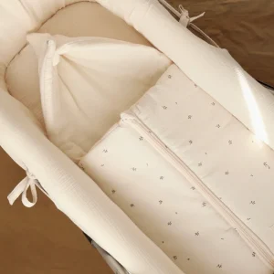 Saco Capazo Nature Estampado + Gasa Cruda
