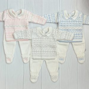 Conjunto tejido Jacquard