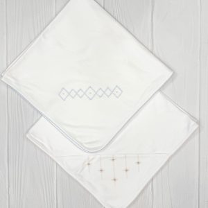 Rebozo en algodón PIMA Bordado