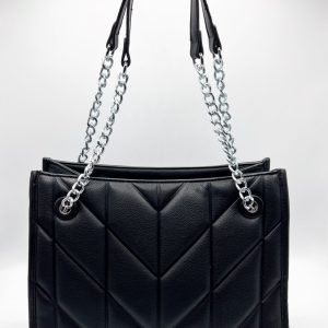 Bolso grabado simétrico