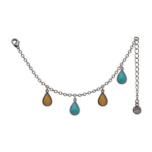 Pulsera yellow and turquoise