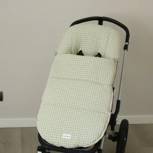 Saco Silla Cochecito Vichy Matcha