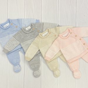 Conjunto tejido Stripes