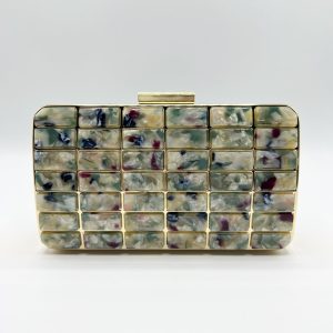Clutch estilo Nácar rectangular