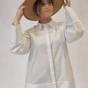 Blusa camisa amplia