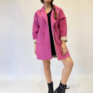 Chaqueta Efecto Punto Fino