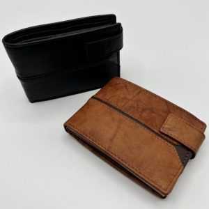 Cartera en Piel Hombre