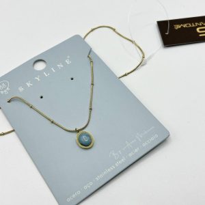 Collar Acero Oval