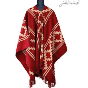 PONCHO ATADO A089/1 – UN PAÑO – TRAMA Y URDIMBRE FINA – SOLO POR PEDIDO