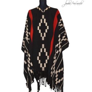 PONCHO ATADO A012 – UN PAÑO TRAMA FINA, URDIMBRE FINA – SE REALIZA POR PEDIDO