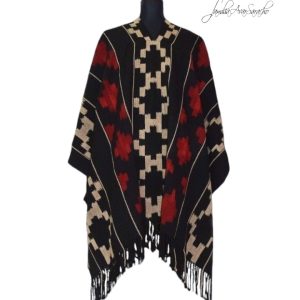 PONCHO ATADO A015  – UN PAÑO – TRAMA Y URDIMBRE FINA – SE REALIZA POR PEDIDO